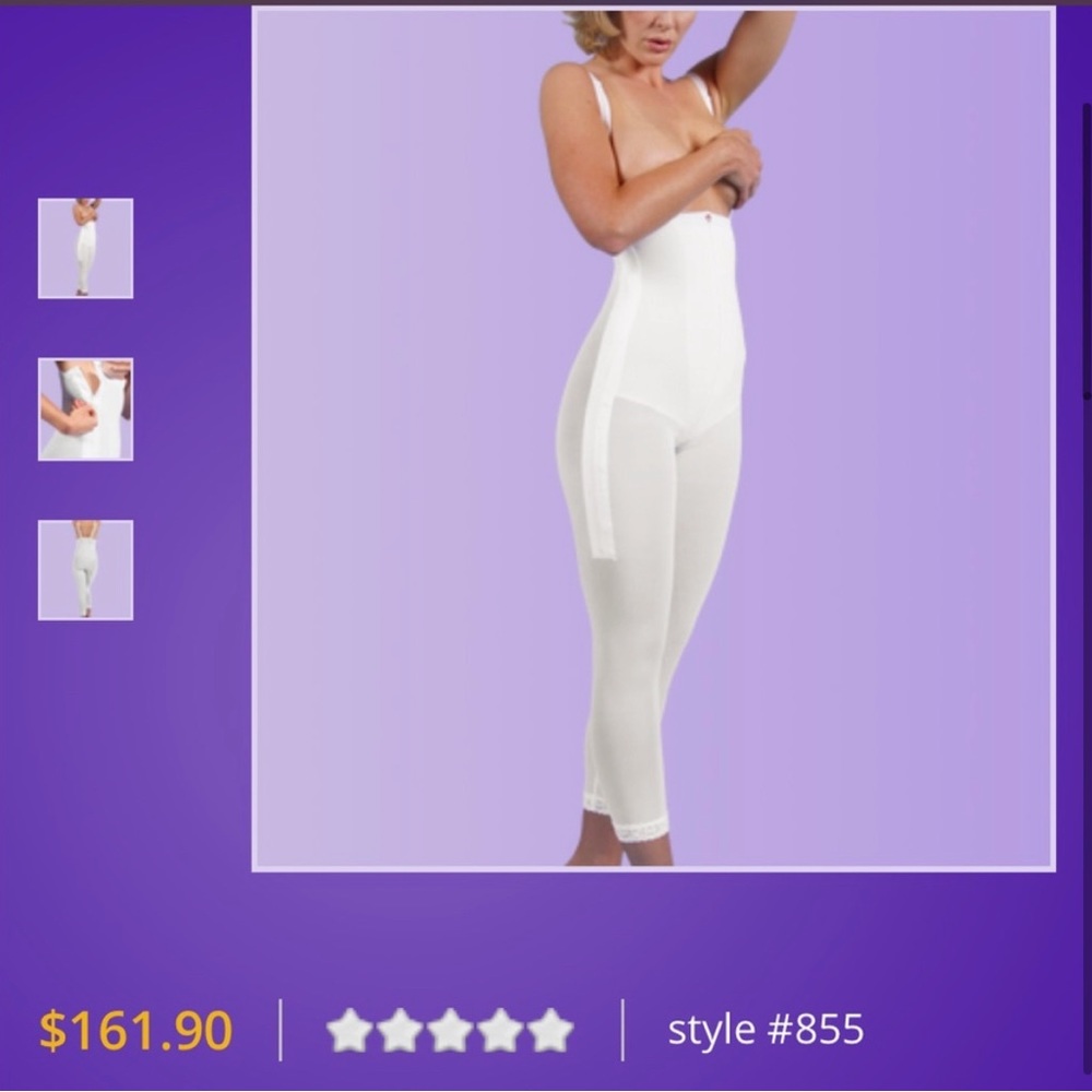 Design Veronique Zippered Full-Body Girdle